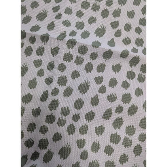 🪷 2pc Sage Green Cream Boho Polka Dot Plush Pillow Covers 18x18 Modern - Picture 3 of 5